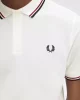 Fred Perry TWIN TIPPED FRED PERRY SHIRT Erkek  T-shirt M3600-T60
