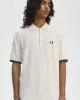 Fred Perry CREPE PIQUE ZIP NECK SHIRT Erkek  T-shirt M9886-560