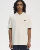 Fred Perry CREPE PIQUE ZIP NECK SHIRT Erkek  T-shirt M9886-560
