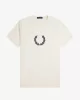 Fred Perry TEXTURED LAUREL WREATH T-SHIRT Erkek  T-shirt M8587-560