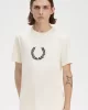 Fred Perry TEXTURED LAUREL WREATH T-SHIRT Erkek  T-shirt M8587-560