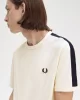 Fred Perry CONTRAST TAPE RINGER T-SHIRT Erkek  T-shirt M4613-170