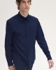 Fred Perry Erkek Lacivert Logolu Oxford Gömlek M5516-X86