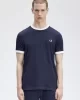 Fred Perry TAPED RINGER T-SHIRT Erkek  T-shirt M4620-266