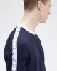 Fred Perry TAPED RINGER T-SHIRT Erkek  T-shirt M4620-266