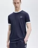 Fred Perry TAPED RINGER T-SHIRT Erkek  T-shirt M4620-266