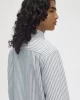 Fred Perry Erkek Mavi Çizgili Oxford Gömlek