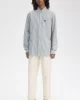 Fred Perry Erkek Mavi Çizgili Oxford Gömlek