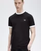 Fred Perry TAPED RINGER T-SHIRT Erkek  T-shirt M4620-102
