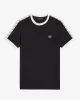 Fred Perry TAPED RINGER T-SHIRT Erkek  T-shirt M4620-102