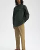 Fred Perry Erkek Yeşil Logolu Oxford Gömlek M5516-X89