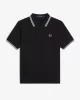 Fred Perry TWIN TIPPED FRED PERRY SHIRT Kadın  T-shirt G3600-350