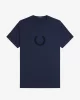 Fred Perry TEXTURED LAUREL WREATH T-SHIRT Erkek  T-shirt M8587-X86