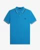 Fred Perry Erkek Mavi  Polo Yaka T-shirt M3600-Y27