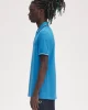 Fred Perry Erkek Mavi  Polo Yaka T-shirt M3600-Y27