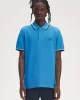 Fred Perry Erkek Mavi  Polo Yaka T-shirt M3600-Y27