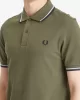 Fred Perry TWIN TIPPED FRED PERRY SHIRT Erkek  T-shirt M3600-Y38