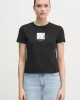 CK Jeans FRONT PHOTO GRAPHIC BABY TEE Kadın  T-shirt J20J225260-BEH