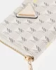 Guess G Wave Slg Medıum Zıp Around Kadın Ekru Cüzdan SWJT9344140-STL