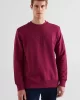 Gant Erkek Bordo Regular Fit Bisiklet Yaka Logolu Sweatshirt