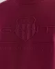 Gant Erkek Bordo Regular Fit Bisiklet Yaka Logolu Sweatshirt