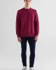 Gant Erkek Bordo Regular Fit Bisiklet Yaka Logolu Sweatshirt