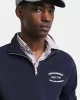 Gant Erkek Lacivert Regular Fit Sweatshirt