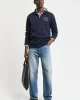Gant Erkek Lacivert Regular Fit Sweatshirt
