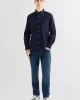 Gant Erkek Lacivert Regular Fit Düğmeli Yaka Gömlek