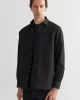 Gant TECNICAL FABRIC POCKET SHIRT Erkek Siyah Gömlek 3824324T.5
