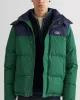 Gant RUBBER-LOGO PADDED DOWN JACKET Erkek Yeşil Mont 7124313T.433