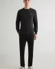 Gant COTTON GANT PANTS Erkek Siyah Pantolon 1224327T.5