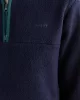 Gant Erkek Regular Fit Yarım  Fermuarlı Sweatshirt