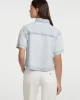 Guess jeans Gj Boxy Ss Shırt Kadın Mavi Gömlek W5GH0FD5M83-GJRV