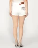 Guess jeans Gj Hıghwaıst Vıntage Short Kadın Beyaz Şort W5GD0YD5M62-GJWI
