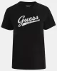 Guess GJ SS CN REG SCRIPT Kadın Siyah T-shirt W4YI13J1314-JBLK