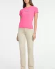 Guess GJ SS CN SLIM AMERIC Kadın Pembe T-shirt W4YI03J1314-A60L