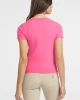 Guess GJ SS CN SLIM AMERIC Kadın Pembe T-shirt W4YI03J1314-A60L