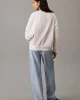 CK Jeans GLOSSY MONOLOGO REGULAR CREWNECK Kadın  Sweatshirt J20J224724-PDH