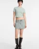 Guess GO SIDE ZIP SKIRT Kadın Mavi Etek W5GD1LD5OTA-GDSR