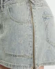 Guess GO SIDE ZIP SKIRT Kadın Mavi Etek W5GD1LD5OTA-GDSR