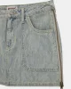 Guess GO SIDE ZIP SKIRT Kadın Mavi Etek W5GD1LD5OTA-GDSR