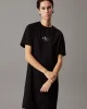 CK Jeans GRADIENT MONOLOGO TEE DRESS Kadın  Elbise J20J225273-BEH