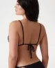 Guess 4G Rhınestone Trıangle Rem Pad Kadın Siyah Bikini E5GJ13MC040-JBLK