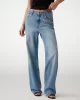 Guess 90S HIGH RISE Kadın Mavi Jeans W5GA1GD4K30-CLEN