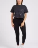 Guess ADELE CROP T-SHIRT Kadın Antrasit T-shirt V2YI06K8HM0-G7FQ