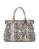 Guess Anadela 3 Comp Satchel Kadın Kahverengi El Çantası HWKG9633060-NAT