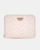 Guess ANNING SLG MEDIUM ZIP AROUND Kadın Krem Cüzdan SWQG9508140-STO