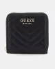 Guess ANNING SLG SMALL ZIP AROUND Kadın Siyah Cüzdan SWQG9508137-BLA