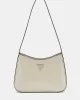 Guess ARNELA TOP ZIP SHOULDER BAG Kadın Ekru Omuz Çantası HWNG9496170-BON